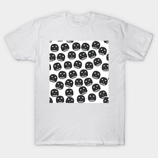 Halloween Skullcap Face Gift T-Shirt